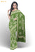 Fern and Moss Madurai Green Pure Cotton Sungudi Saree - Seven Sarees - Saree - Seven Sarees