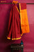 Shivranjini Madurai Red Pure Cotton Sungudi Saree - Seven Sarees - Saree - Seven Sarees