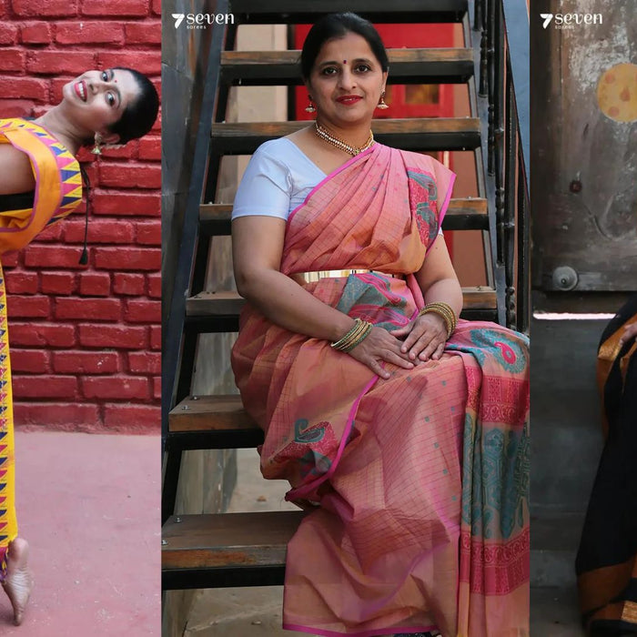How to wear Saree with Belt? - Seven Sarees