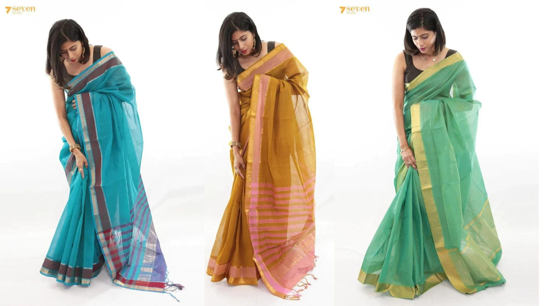 Unraveling the Debate: Is Saree Fall Necessary? - Seven Sarees