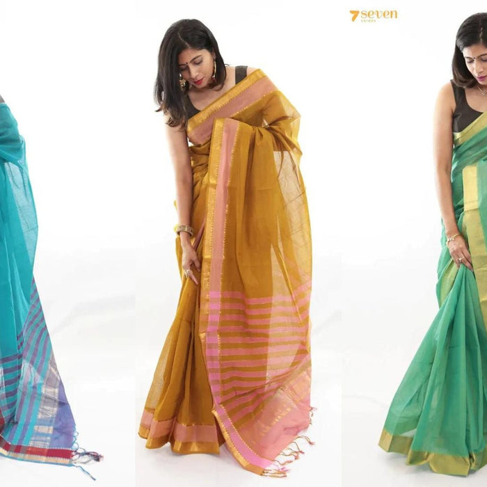 Unraveling the Debate: Is Saree Fall Necessary? - Seven Sarees