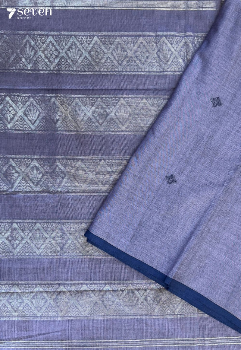 Chithirai Poove Signature Seven Handloom Lavender Bangalore Vegan Silk Saree