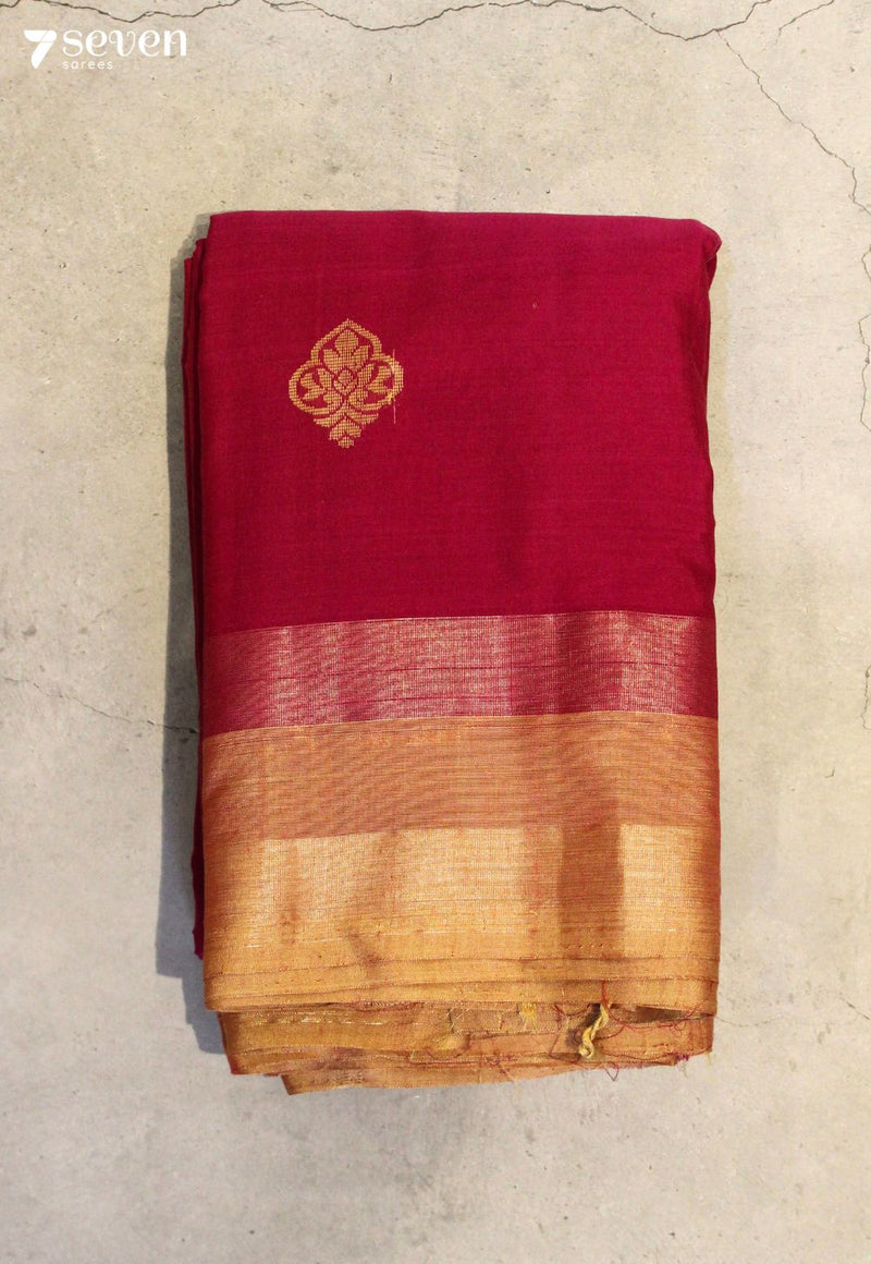 Tamrini Signature Seven Handloom Pink Bangalore Pure Cotton Saree