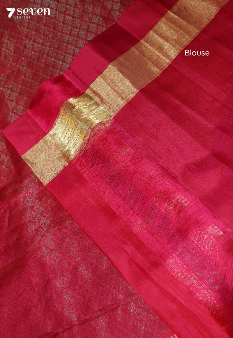 Taarvitha Signature Seven Handloom Green Bangalore Pure Silk Saree|Silk Mark Certified