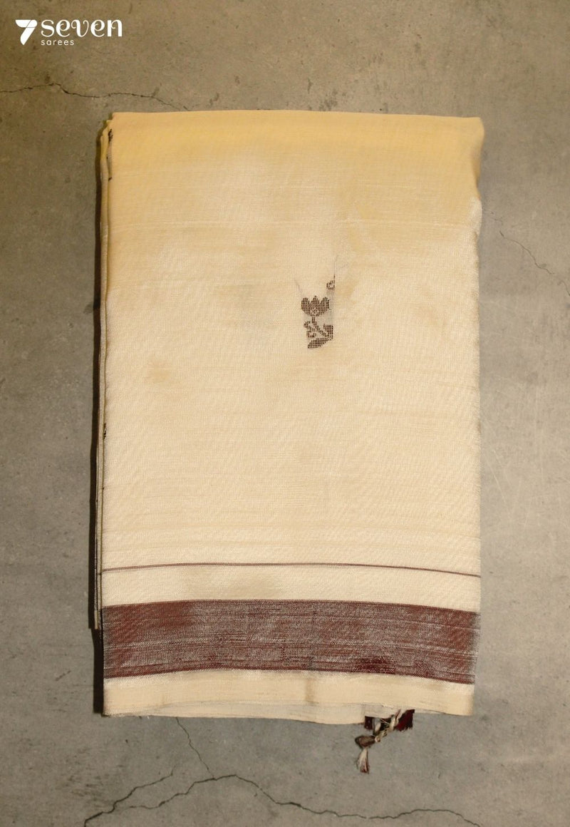 Oorvitha Signature Seven Handloom Sandal Bangalore Vegan Silk Saree