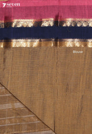 Abhiri Signature Seven Handloom Mustard Bangalore Pure Cotton Saree - Seven Sarees - Saree - Seven Sarees
