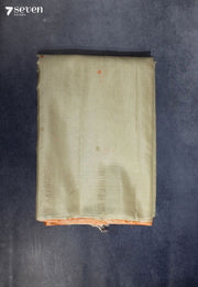 Ahalira Signature Seven Handloom Off - White Bangalore Pure Silk Cotton Saree - Seven Sarees - Saree - Seven Sarees