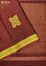 Angara Signature Seven Handloom Red Bangalore Pure Cotton Saree - Seven Sarees - Saree - Seven Sarees