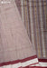 Anvita Signature Seven Handloom Red Bangalore Pure Cotton Saree - Seven Sarees - Saree - Seven Sarees