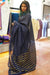 Arya Signature Seven Handloom Navy Blue Bangalore Pure Cotton Saree - Seven Sarees - Saree - Seven Sarees