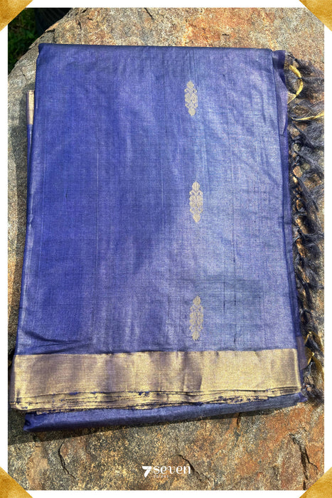 Azalea Chattisgarh Purple Pure Kosa Silk Saree|Silk Mark Certified - Seven Sarees - Saree - Seven Sarees