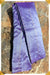 Bevina Signature Seven Handloom Shiny Violet/Blue Bangalore Silk Cotton Saree - Seven Sarees - Saree - Seven Sarees