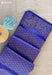 Butterfly Pea Flower Signature Seven Handloom Blue/Orange Bangalore Pure Silk Saree|Silk Mark Certified - Seven Sarees - Saree - Seven Sarees
