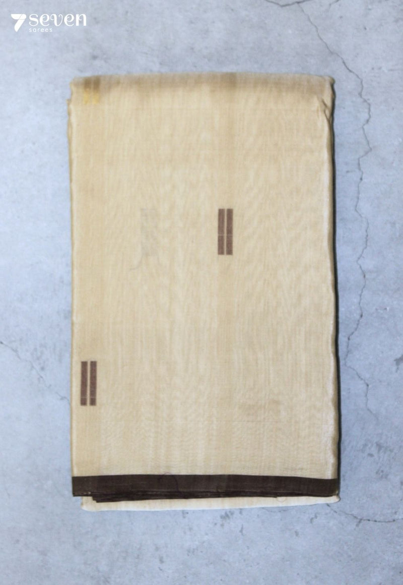 Dhaivol Signature Seven Handloom Gold Bangalore Pure Silk Cotton Saree - Seven Sarees - Saree - Seven Sarees