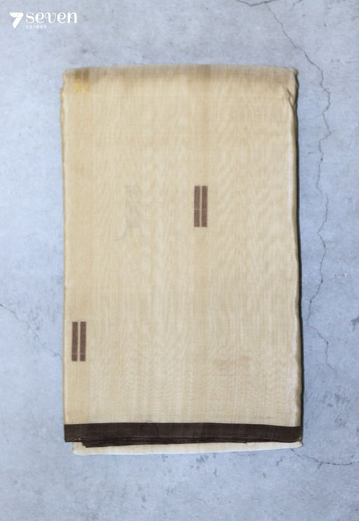 Dhaivol Signature Seven Handloom Gold Bangalore Pure Silk Cotton Saree - Seven Sarees - Saree - Seven Sarees