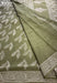 Fig Field Jaipur Green Handblock 100% Cotton Saree - Seven Sarees - Saree - Seven Sarees