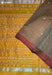 Firewalk Signature Seven Handloom Ochre Bangalore Pure Silk Cotton Saree - Seven Sarees - Saree - Seven Sarees