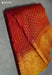 Golden Stairs Signature Seven Handloom Coral Bangalore Pure Silk Saree|Silk Mark Certified - Seven Sarees - Saree - Seven Sarees