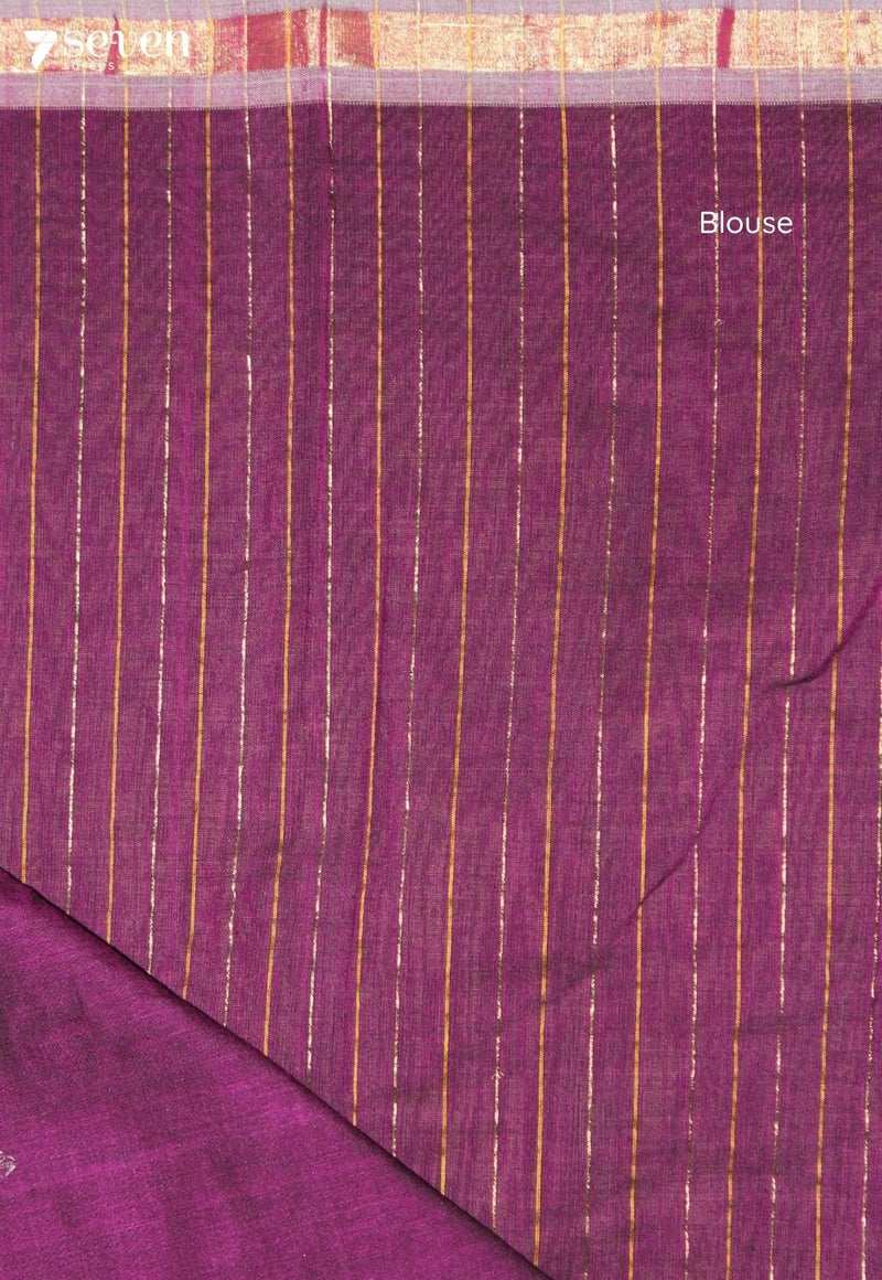 Harshita Signature Seven Handloom Green Bangalore Pure Cotton Saree - view 4