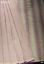 Hemangi Signature Seven Handloom Khakhi Bangalore Pure Cotton Saree - Seven Sarees - Saree - Seven Sarees