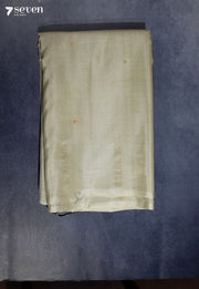 Hemlata Signature Seven Handloom Off - White Bangalore Pure Silk Cotton Saree - Seven Sarees - Saree - Seven Sarees