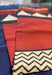 Hilltop Honey Jaipur Red Handblock 100% Cotton Saree - Seven Sarees - Saree - Seven Sarees