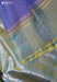 Inked Magnolia Signature Seven Handloom Blue Bangalore Pure Silk Saree|Silk Mark Certified - Seven Sarees - Saree - Seven Sarees
