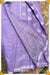 Iris Chattisgarh Purple Pure Kosa Silk Saree|Silk Mark Certified - Seven Sarees - Saree - Seven Sarees