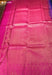 Jamun Flower Signature Seven Handloom Blue/ Red Bangalore Pure Silk Saree|Silk Mark Certified - Seven Sarees - Saree - Seven Sarees