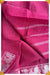 Jigarthanda Madurai Dark Pink Handmade Pure Cotton Sungudi Checks Saree - Seven Sarees - Saree - Seven Sarees