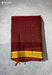 Kanchana Raga Signature Seven Handloom Red Bangalore Pure Cotton Saree - Seven Sarees - Saree - Seven Sarees