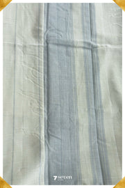 Kannamma Signature Seven Handloom Green Bangalore Vegan Silk Saree - Seven Sarees - Saree - Seven Sarees