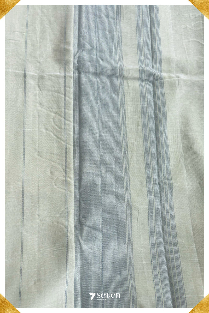 Kannamma Signature Seven Handloom Green Bangalore Vegan Silk Saree - Seven Sarees - Saree - Seven Sarees