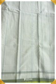 Kannamma Signature Seven Handloom Green Bangalore Vegan Silk Saree - Seven Sarees - Saree - Seven Sarees