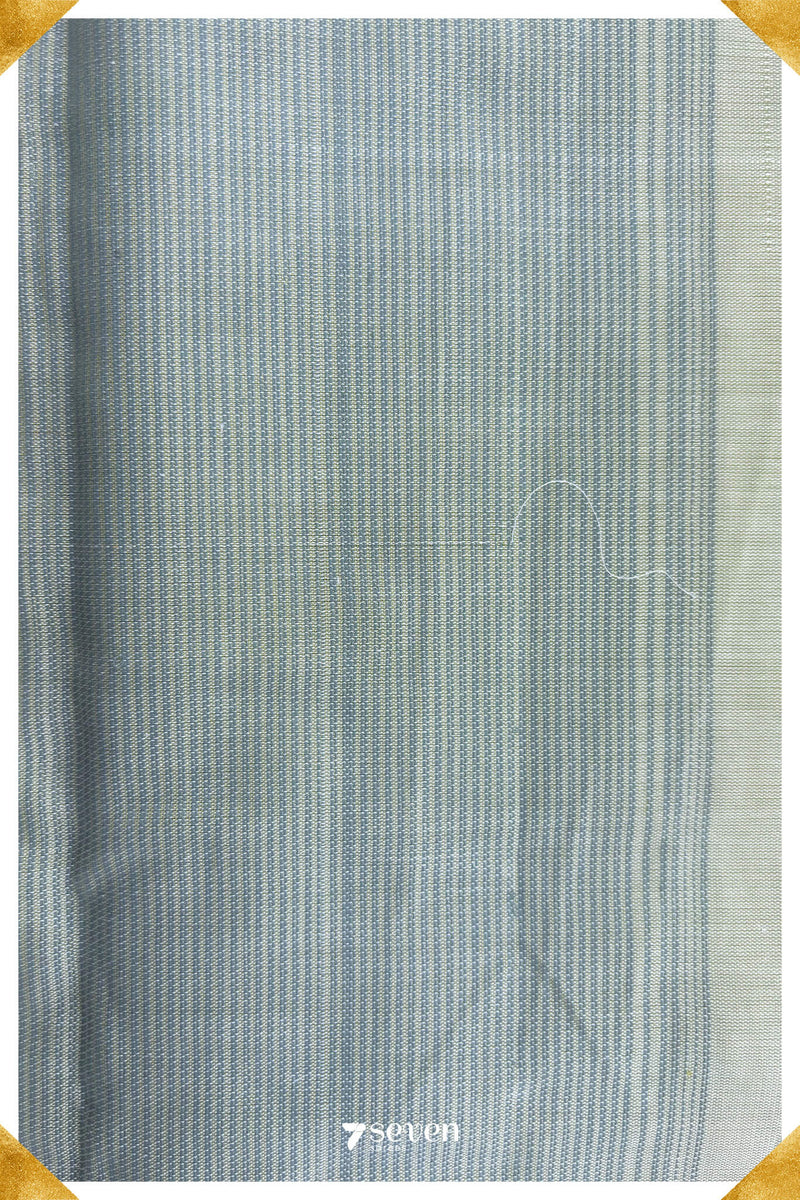 Kannamma Signature Seven Handloom Green Bangalore Vegan Silk Saree - Seven Sarees - Saree - Seven Sarees