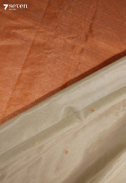 Keshini Signature Seven Handloom Off - White Bangalore Pure Silk Cotton Saree - Seven Sarees - Saree - Seven Sarees