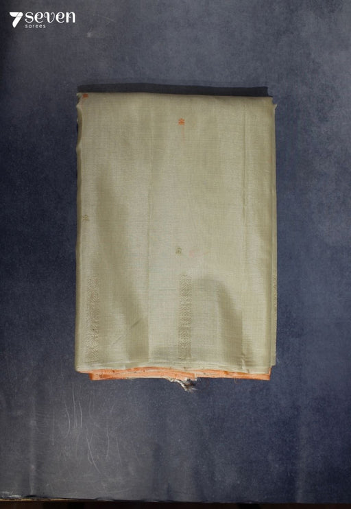 Keshini Signature Seven Handloom Off - White Bangalore Pure Silk Cotton Saree - Seven Sarees - Saree - Seven Sarees
