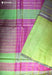Lily Leaf Green Pure Tussar Silk Saree| Silk Mark Certified - Seven Sarees - Saree - Seven Sarees
