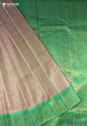 Mrinal Signature Seven Handloom Onion Pink Bangalore Pure Silk Saree|Silk Mark Certified - Seven Sarees - Saree - Seven Sarees