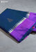 Mulberry Petal Signature Seven Handloom Purple Bangalore Pure Silk Saree|Silk Mark Certified - Seven Sarees - Saree - Seven Sarees