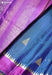 Mulberry Petal Signature Seven Handloom Purple Bangalore Pure Silk Saree|Silk Mark Certified - Seven Sarees - Saree - Seven Sarees