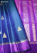 Mulberry Petal Signature Seven Handloom Purple Bangalore Pure Silk Saree|Silk Mark Certified - Seven Sarees - Saree - Seven Sarees