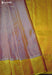Night Petal Signature Seven Handloom Mauve Bangalore Pure Silk Saree|Silk Mark Certified - Seven Sarees - Saree - Seven Sarees