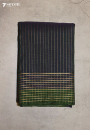 Nilanthi Signature Seven Handloom Blue Bangalore Pure Cotton Saree - Seven Sarees - Saree - Seven Sarees