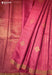Paisley Chattisgarh Pink Pure Tussar Silk Saree | Silk Mark Certified - Seven Sarees - Saree - Seven Sarees