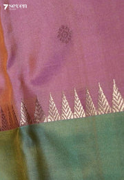 Pear Love Signature Seven Handloom Pink Bangalore Pure Silk Saree|Silk Mark Certified - Seven Sarees - Saree - Seven Sarees