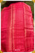 Poppy Chattisgarh Red Pure Kosa Silk Saree|Silk Mark Certified - Seven Sarees - Saree - Seven Sarees