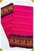 Puththala Madurai Pink Handmade Pure Cotton Sungudi Kolam Lines Saree - Seven Sarees - Saree - Seven Sarees