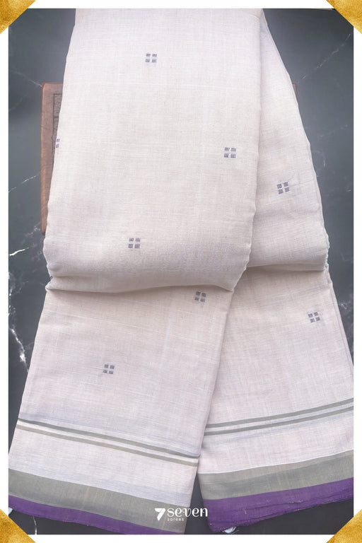 Rasathi Signature Seven Handloom Pink Bangalore Vegan Silk Saree - Seven Sarees - Saree - Seven Sarees