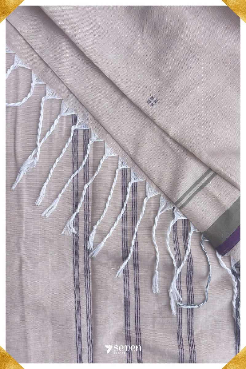 Rasathi Signature Seven Handloom Pink Bangalore Vegan Silk Saree - Seven Sarees - Saree - Seven Sarees